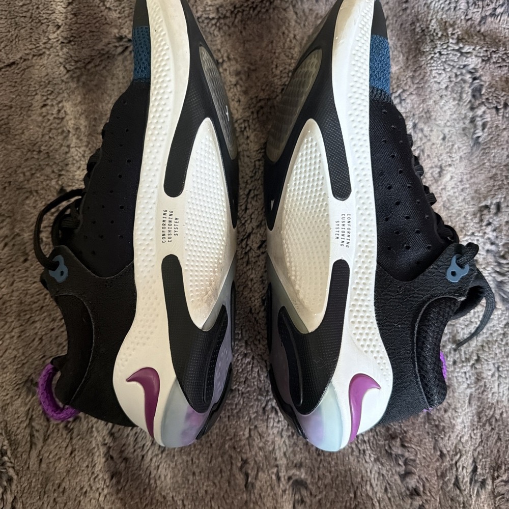 Nike Joyride Run Flyknit Women's 7.5 Running Shoes Blue Purple Black AQ2731-004 - Picture 6 of 11